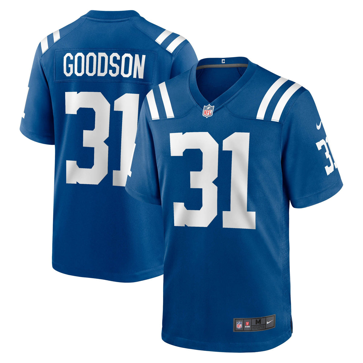 Indianapolis Colts Tyler Goodson Royal Game Jersey