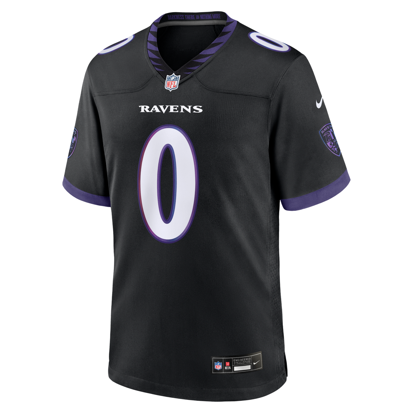 Baltimore Ravens Roquan Smith Nike Black Alternate Game Jersey