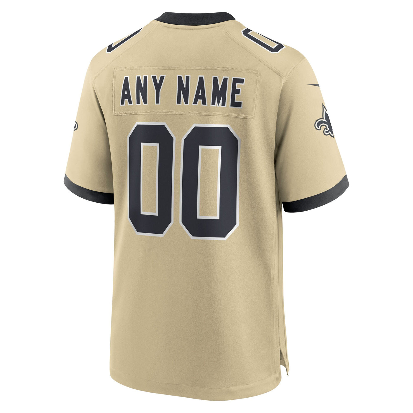 New Orleans Saints Nike Gold Gameday Golds Alternate Custom Game Jersey