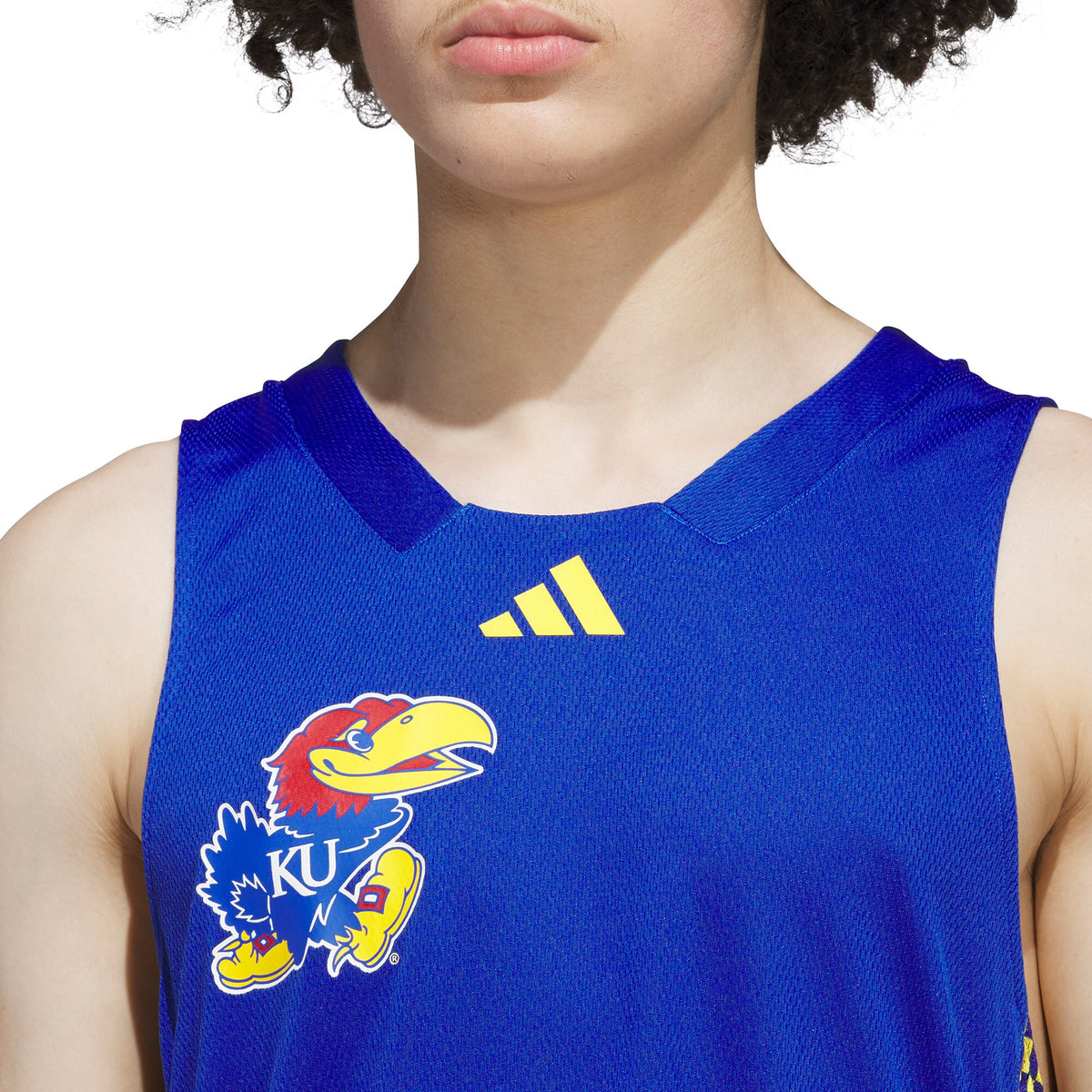 #00 Kansas Jayhawks Black History Month Basketball Jersey - Royal/Red
