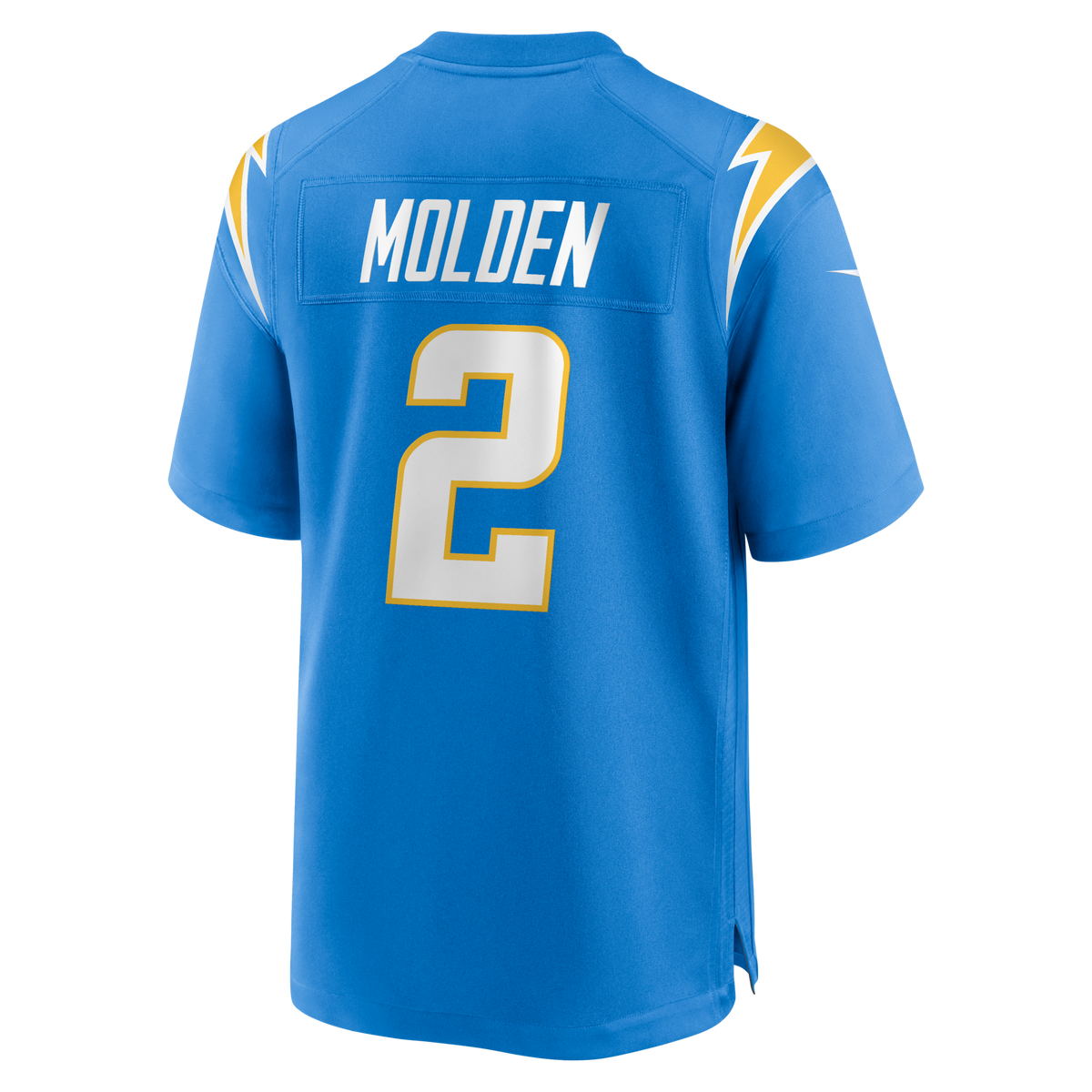 Los Angeles Chargers Elijah Molden Powder Blue Team Game Jersey
