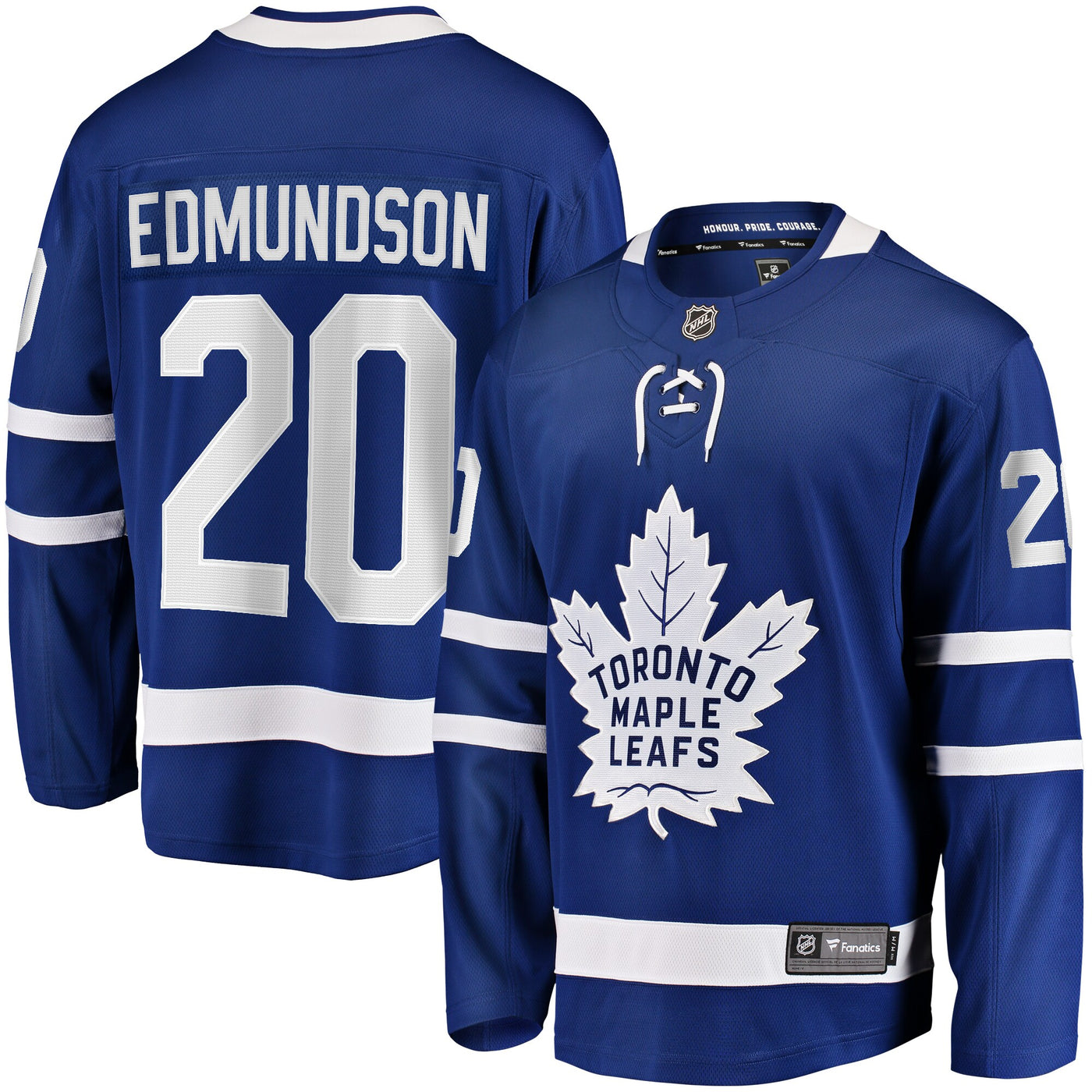 Toronto Maple Leafs Joel Edmundson Fanatics Blue Home Premier Breakaway Player Jersey