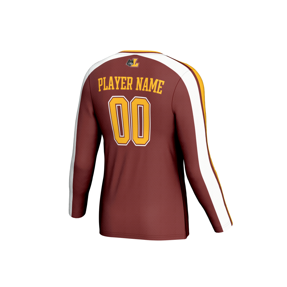 Loyola Chicago Ramblers GameDay Greats NIL Pick-A-Player Lightweight Collegiate Volleyball Fashion Jersey - Maroon