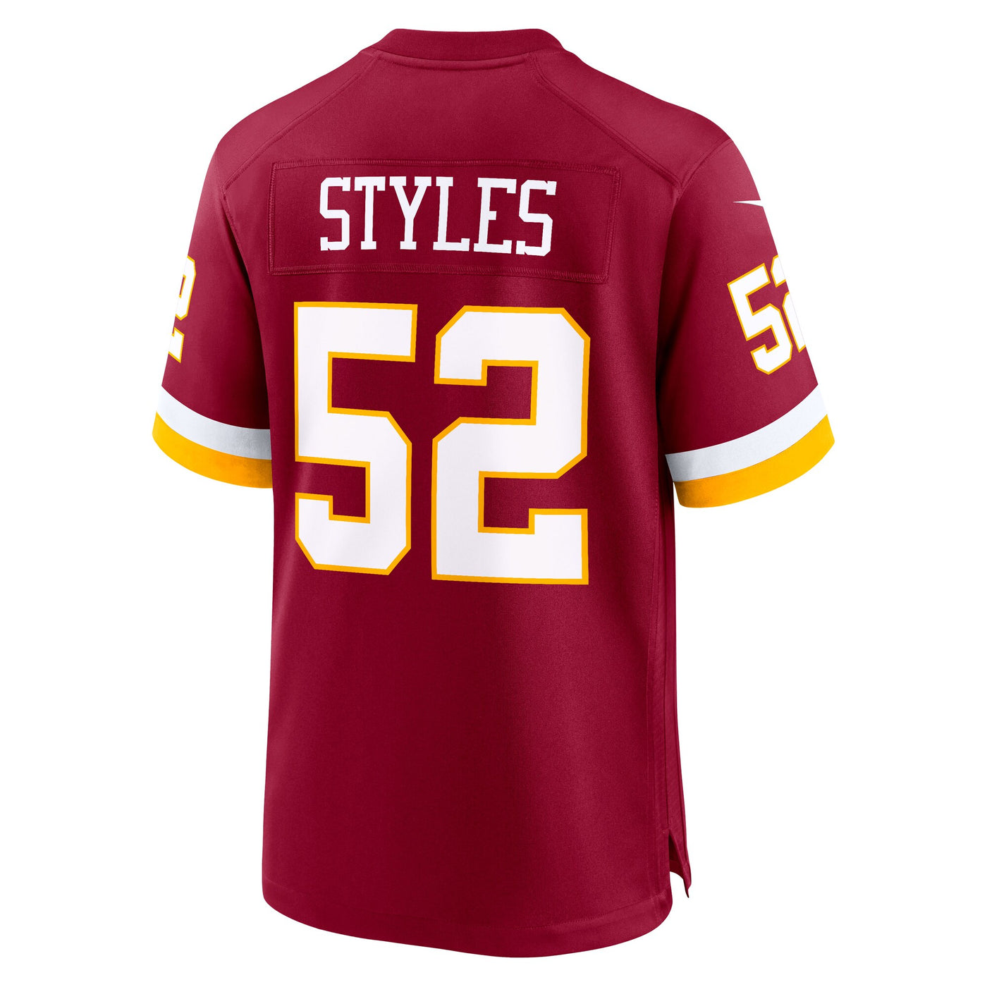 Washington Commanders Sonny Styles Nike Burgundy 2026 NFL Draft First Round Pick No. 7 Team Game Jersey