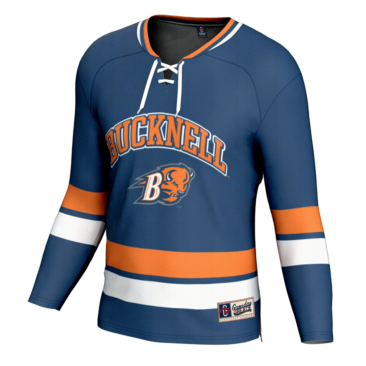 Bucknell Bison GameDay Greats Spirit Hockey Jersey - Blue