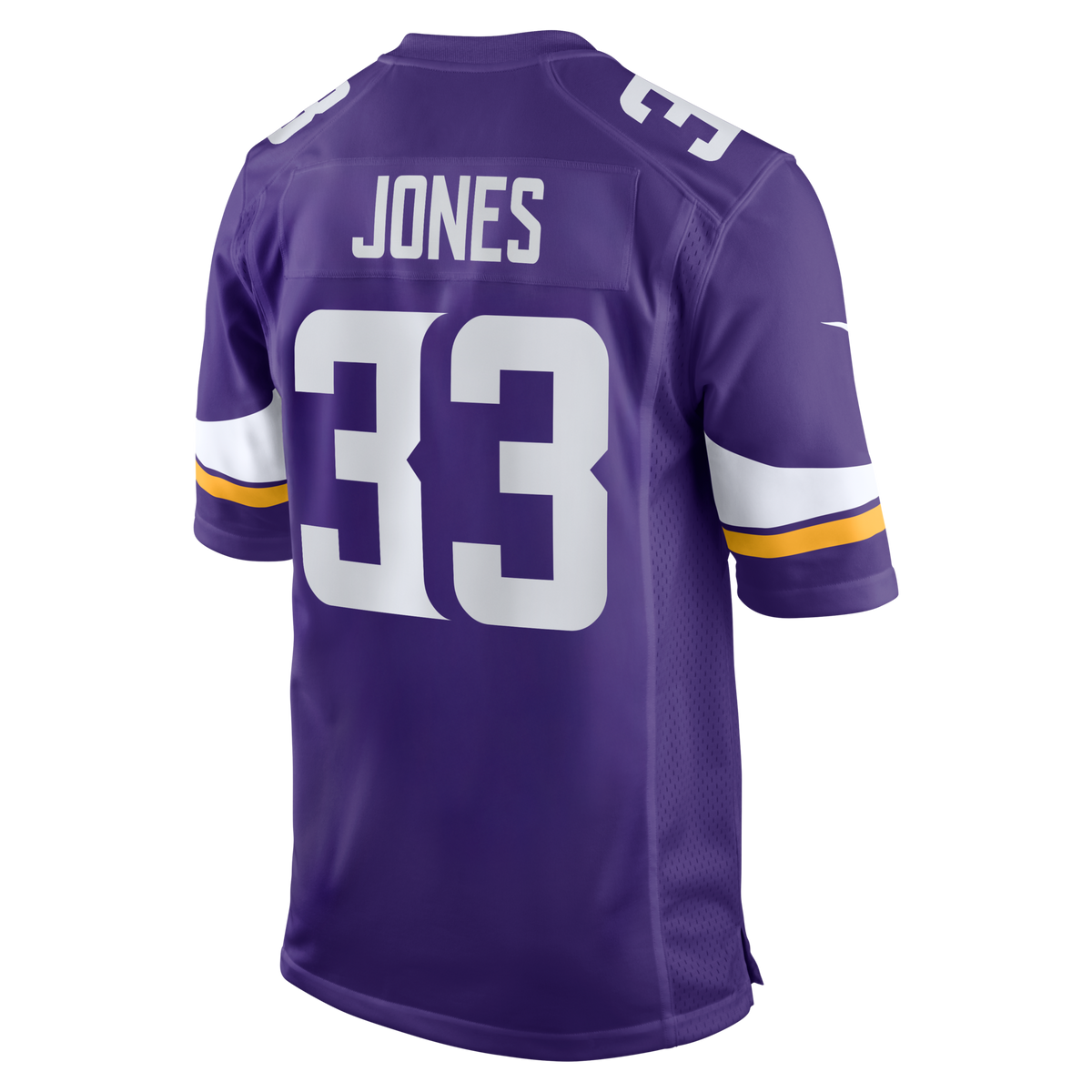Minnesota Vikings Aaron Jones Purple Game Player Jersey