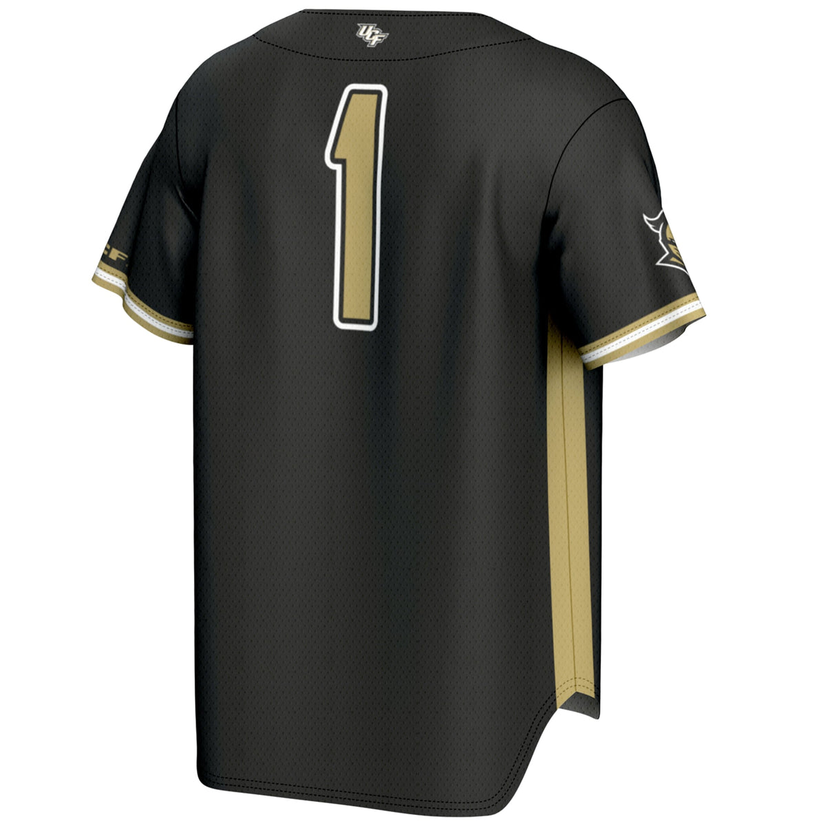 #1 UCF Knights GameDay Greats Lightweight Baseball Jersey - Black