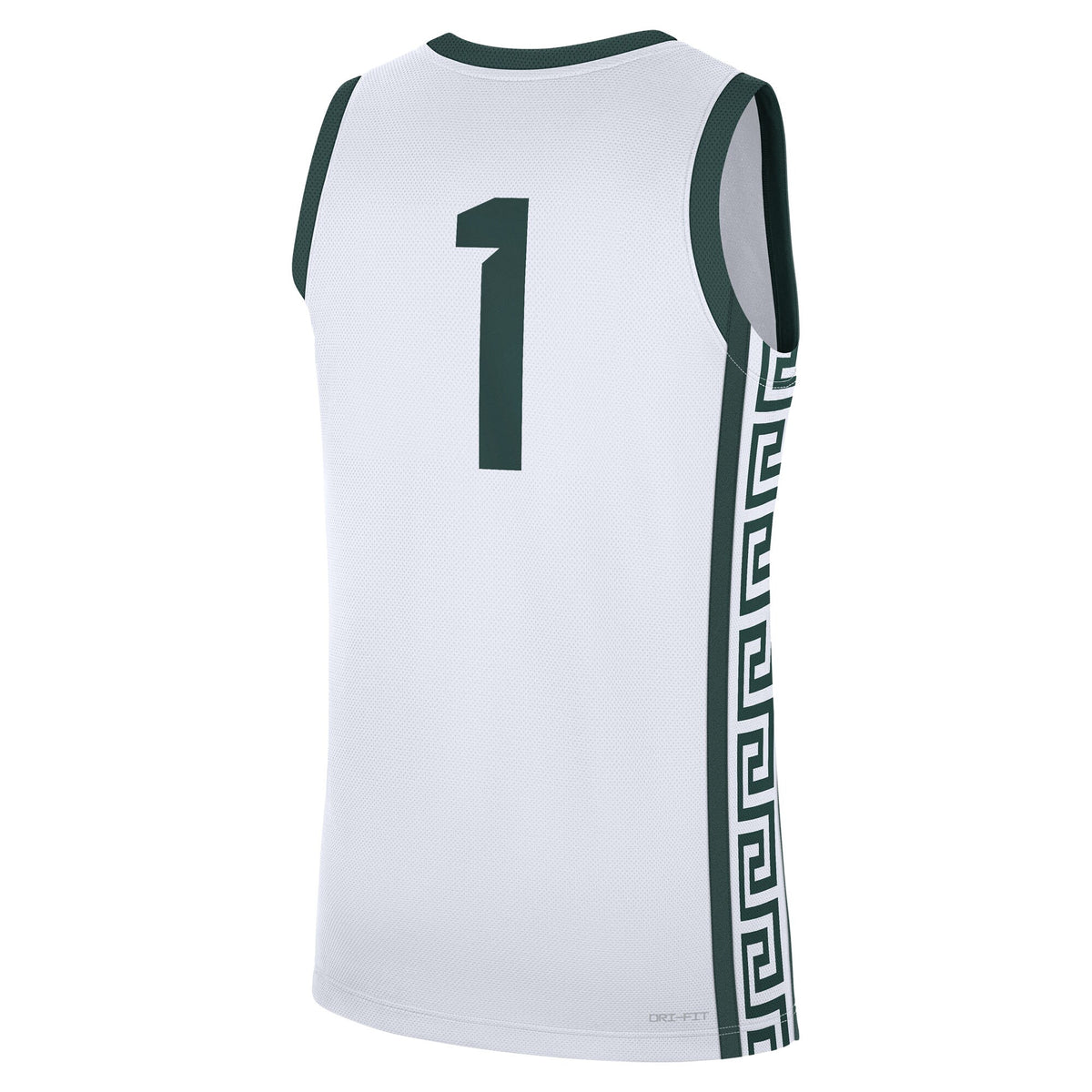 #1 Michigan State Spartans Home Replica Jersey - White