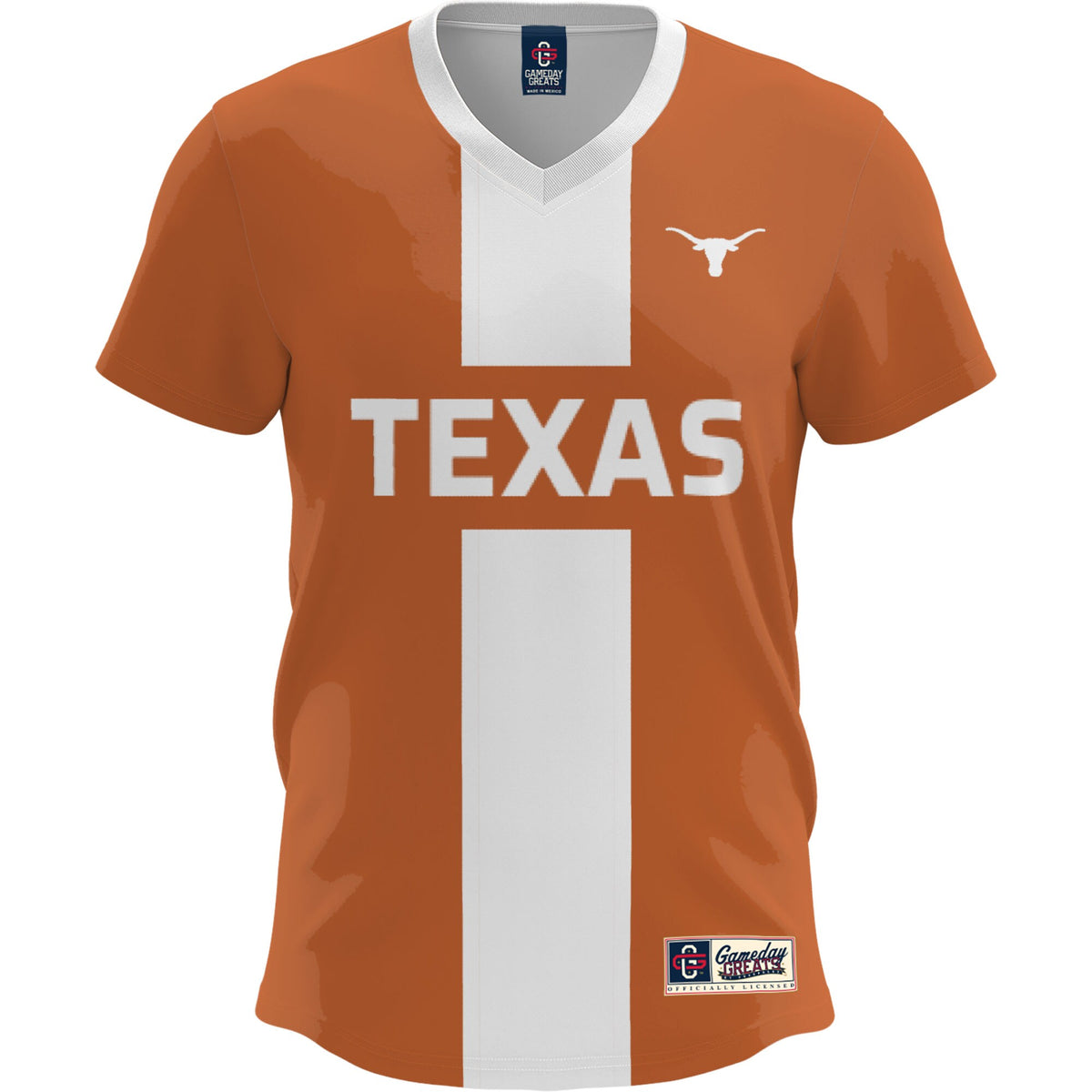 Texas Longhorns GameDay Greats Lightweight Soccer Fashion Jersey - Burnt Orange