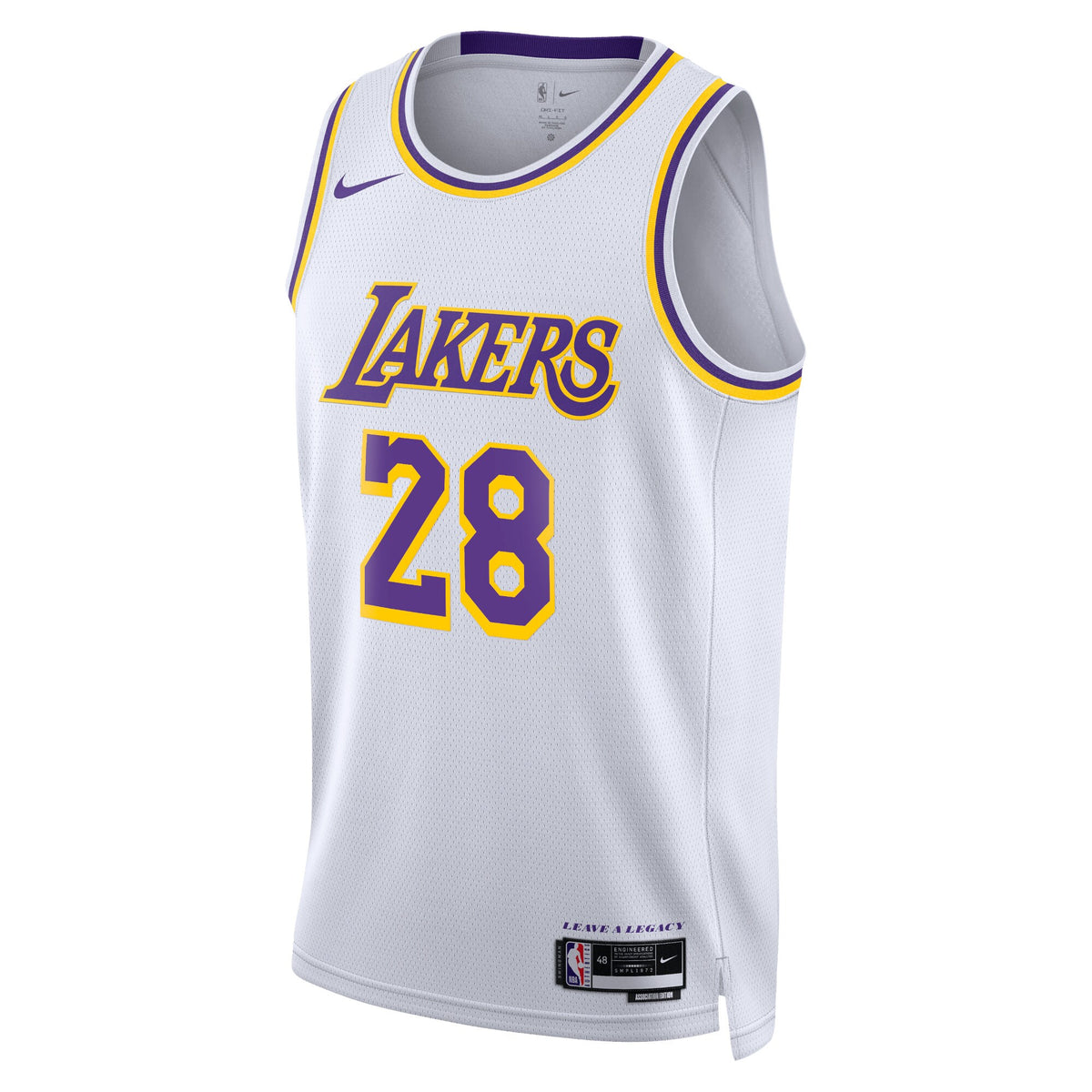 Los Angeles Lakers Association Edition Swingman Jersey - White - Rui Hachimura -