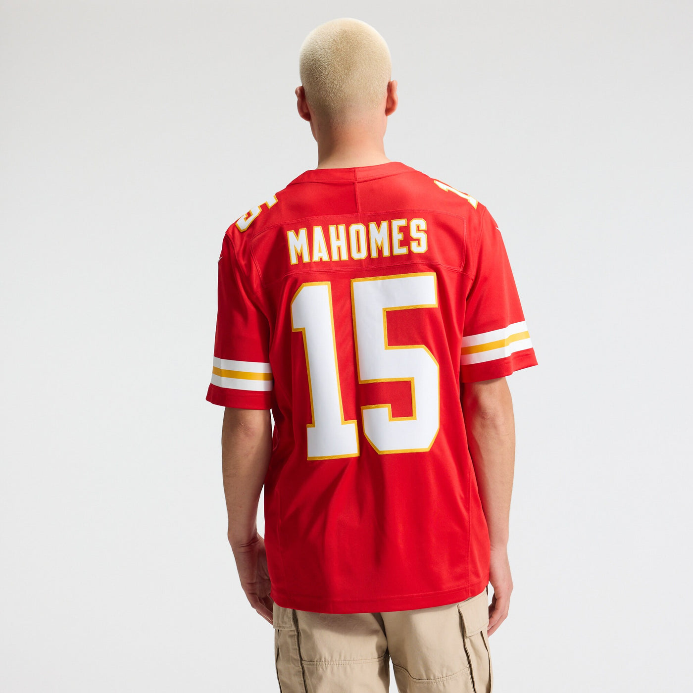 Kansas City Chiefs Patrick Mahomes Nike Red Team Vapor F.U.S.E. Stitched Limited Jersey