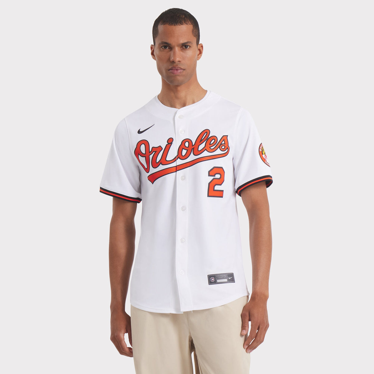 Baltimore Orioles Gunnar Henderson White Home Limited Player Jersey