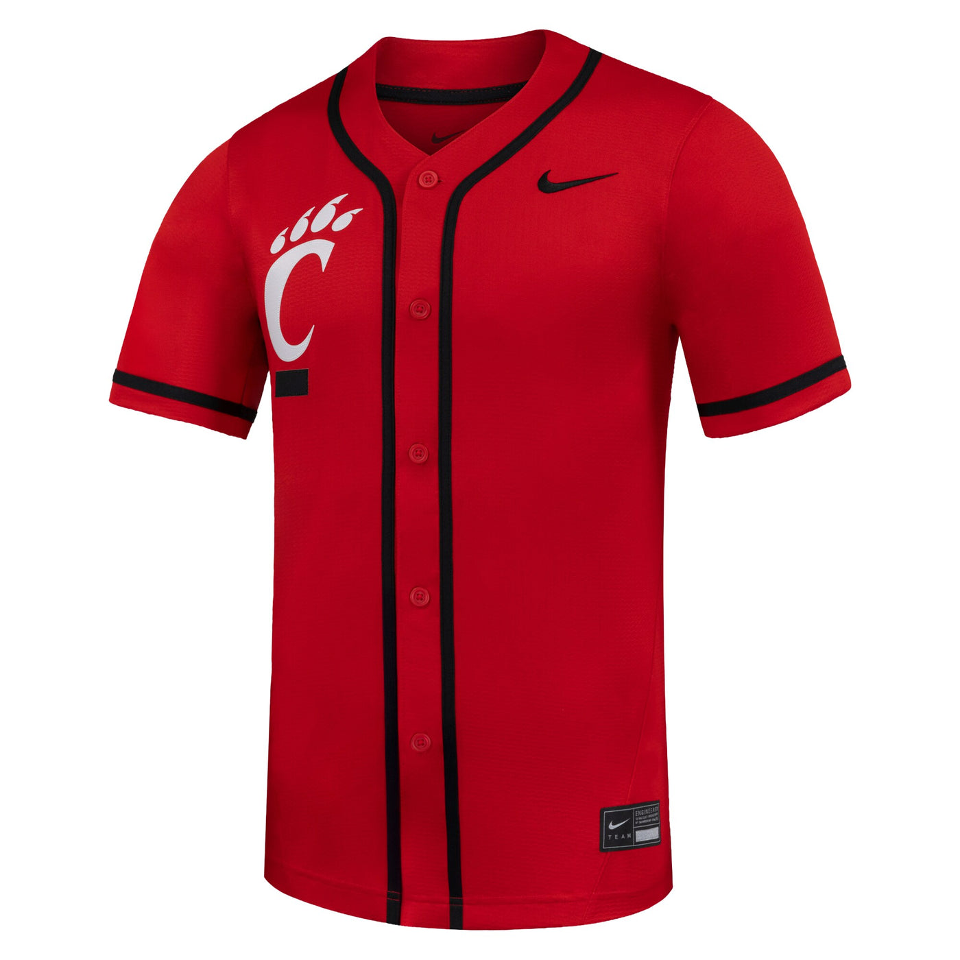 Nike Red Cincinnati Bearcats Replica Baseball Jersey