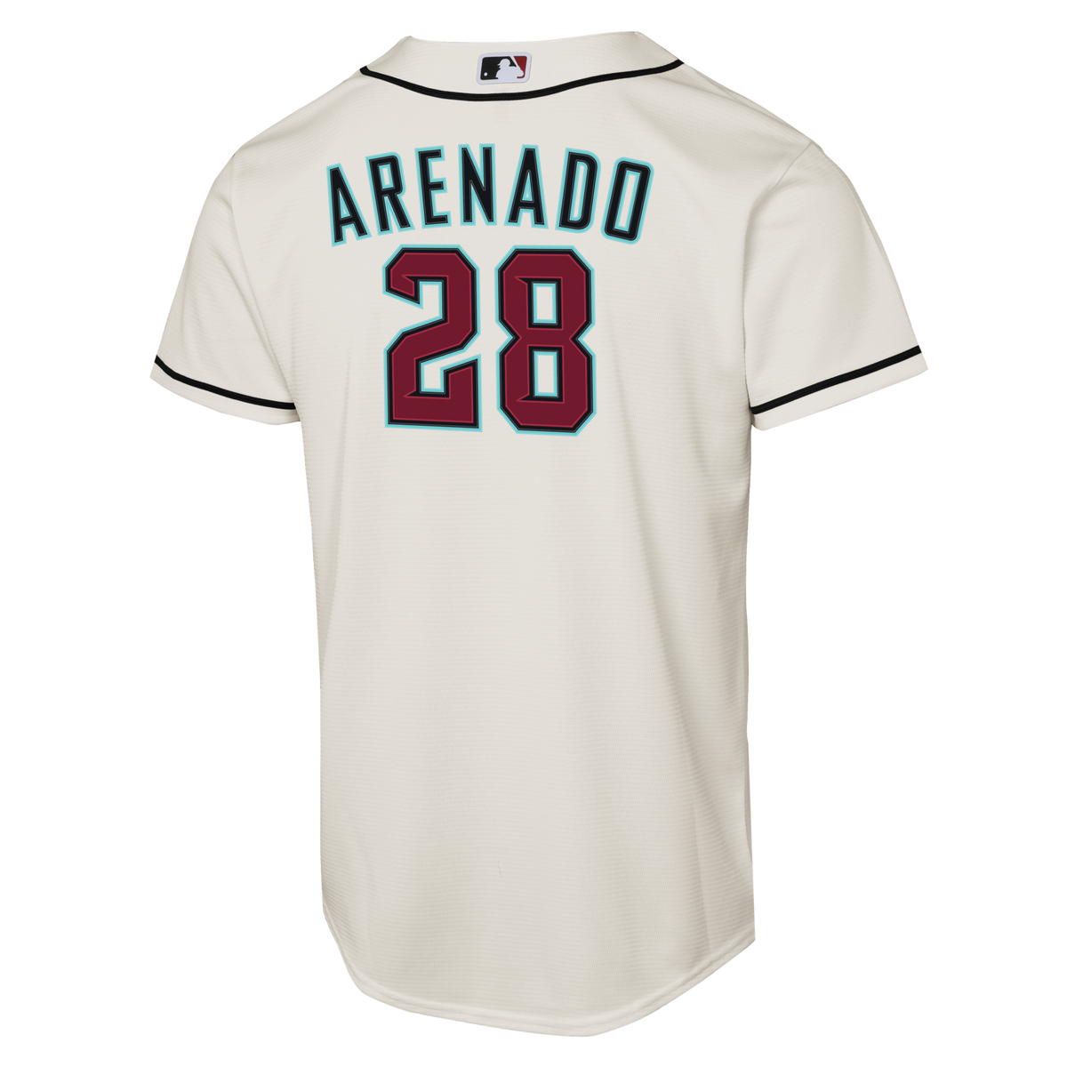 Male Arizona Diamondbacks Nolan Arenado White Home Replica Jersey