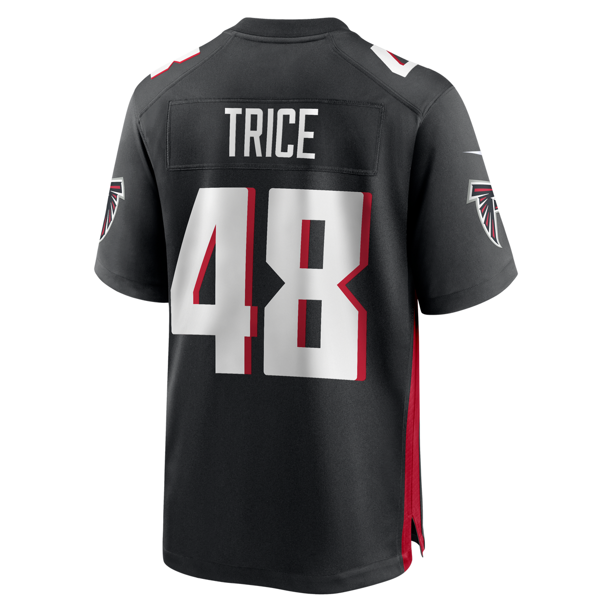 Atlanta Falcons Bralen Trice Black Team Game Jersey