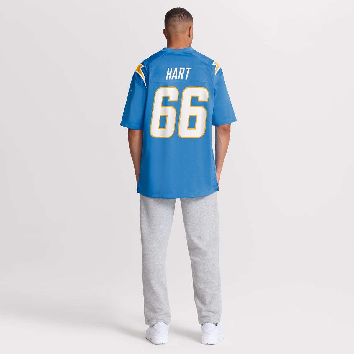 Los Angeles Chargers Bobby Hart Powder Blue Team Game Jersey