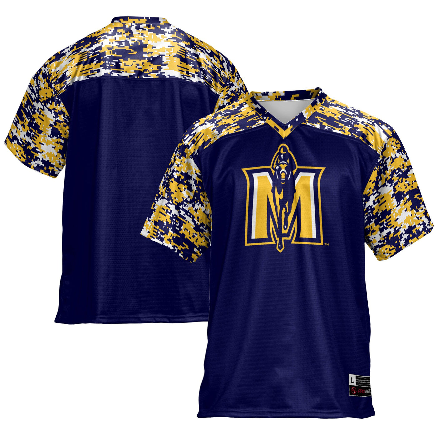 GameDay Greats Navy Murray St. Racers Football Jersey