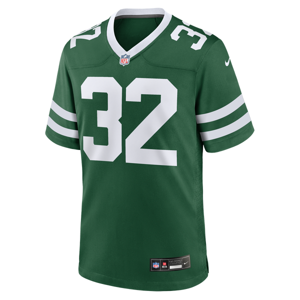 New York Jets Isaiah Davis Nike Legacy Green Team Game Jersey
