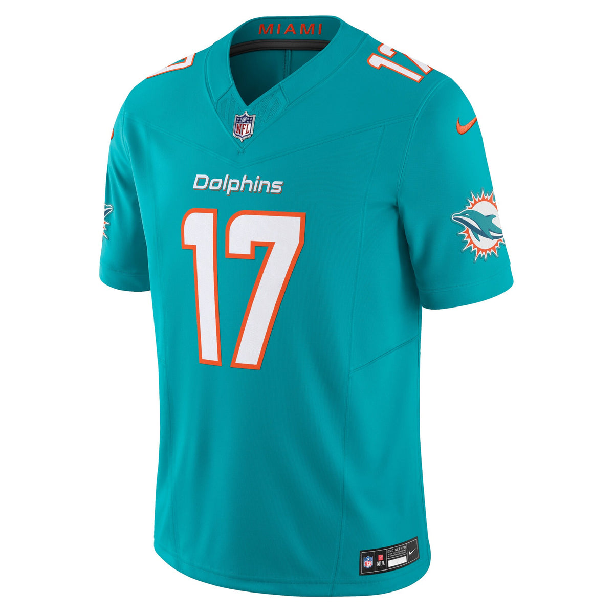 Miami Dolphins Jaylen Waddle Aqua Vapor F.U.S.E. Limited Jersey