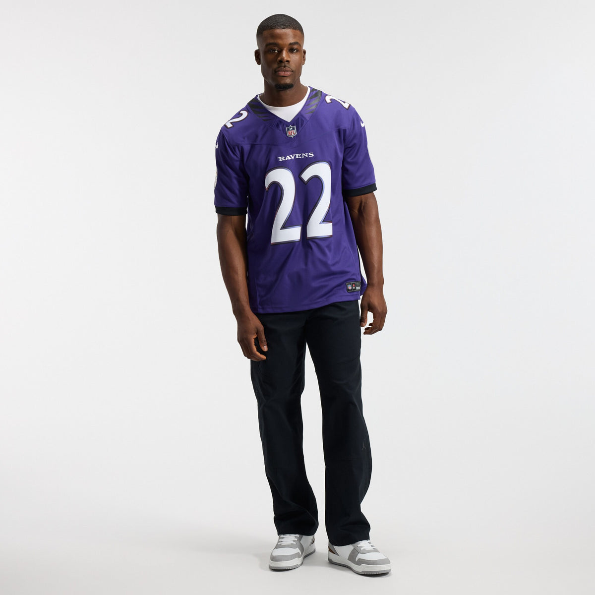 Baltimore Ravens Derrick Henry Purple Team Vapor F.U.S.E. Stitched Limited Jersey