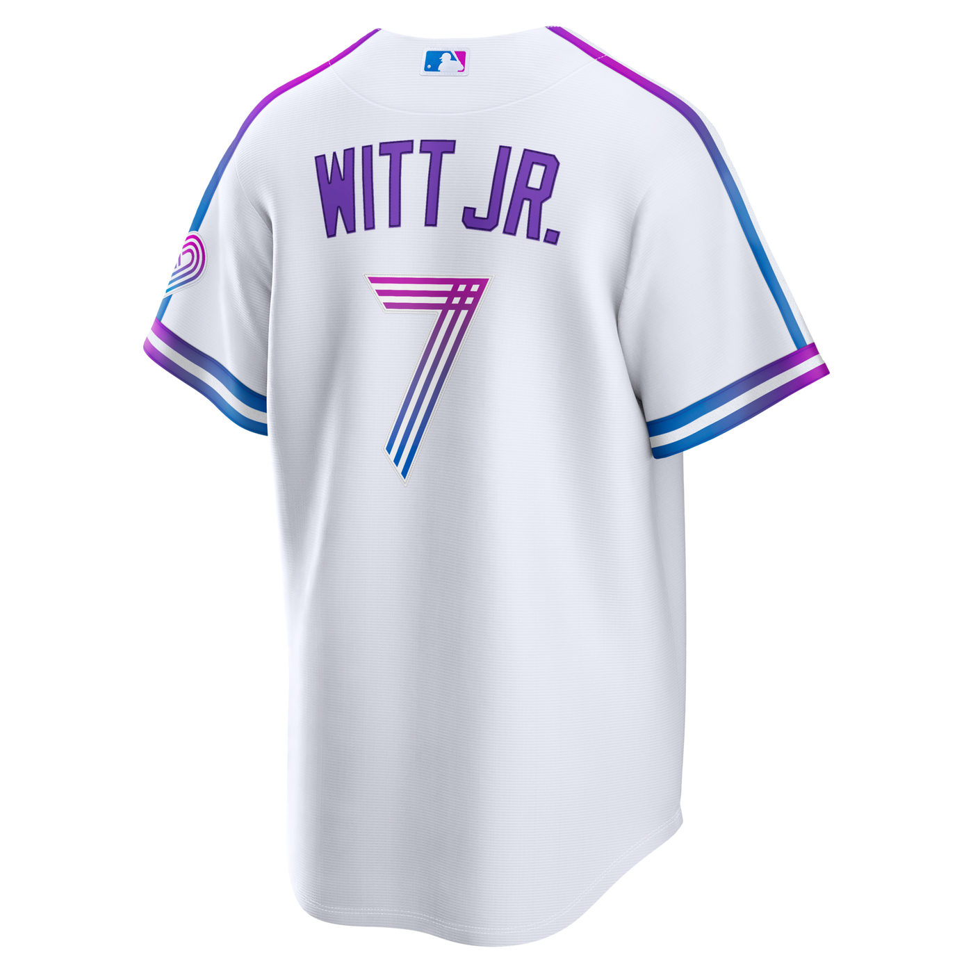 Kansas City Royals Bobby Witt Jr. Nike White 2026 City Connect Stadium Jersey