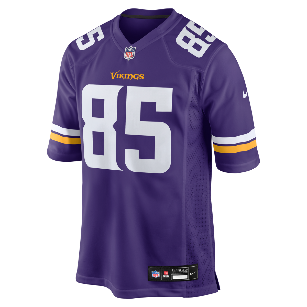 Minnesota Vikings Ben Yurosek Purple Team Game Jersey