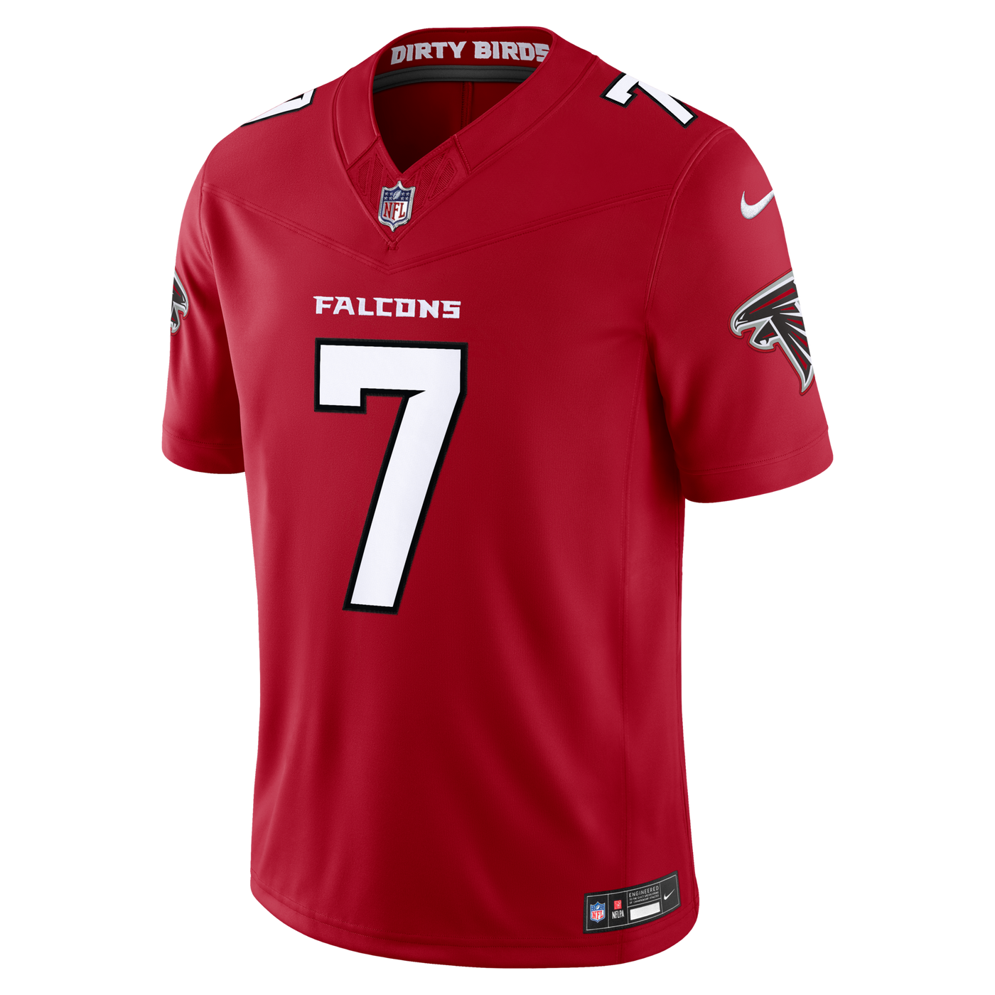 Atlanta Falcons Bijan Robinson Nike Red Team Vapor F.U.S.E. Stitched Limited Jersey