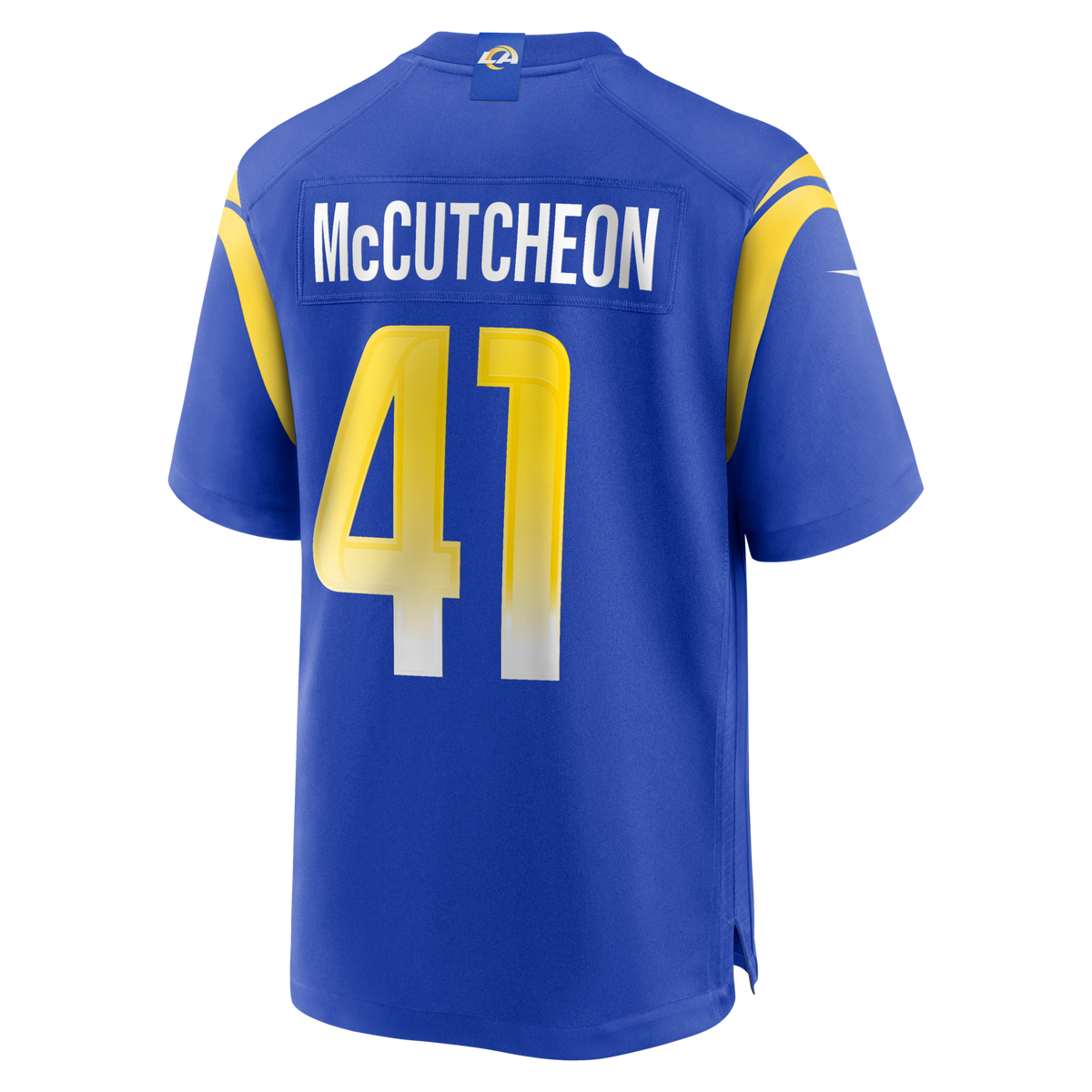 Los Angeles Rams Cameron McCutcheon Royal Game Jersey