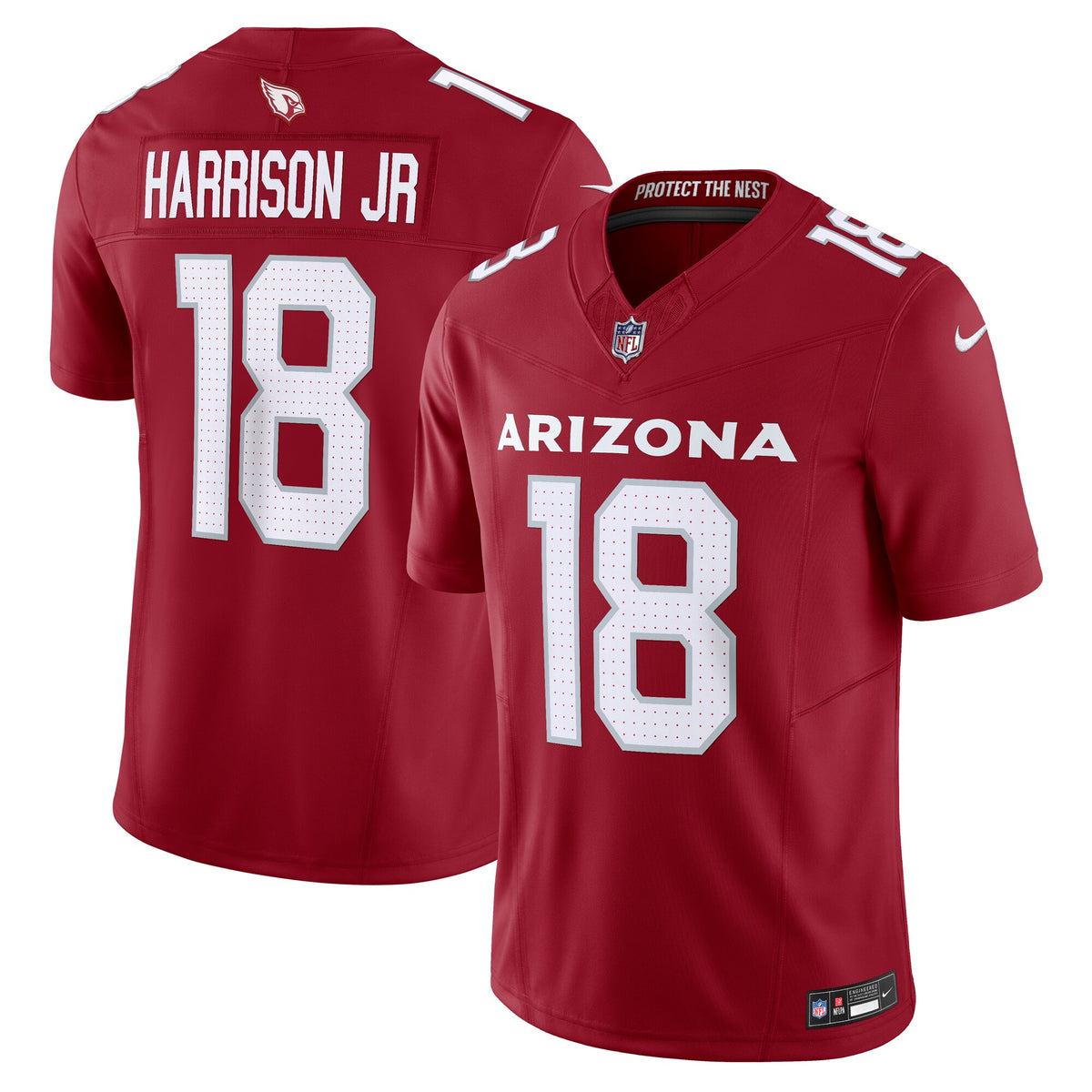 Arizona Cardinals Marvin Harrison Jr. Cardinal Vapor F.U.S.E. Limited Jersey