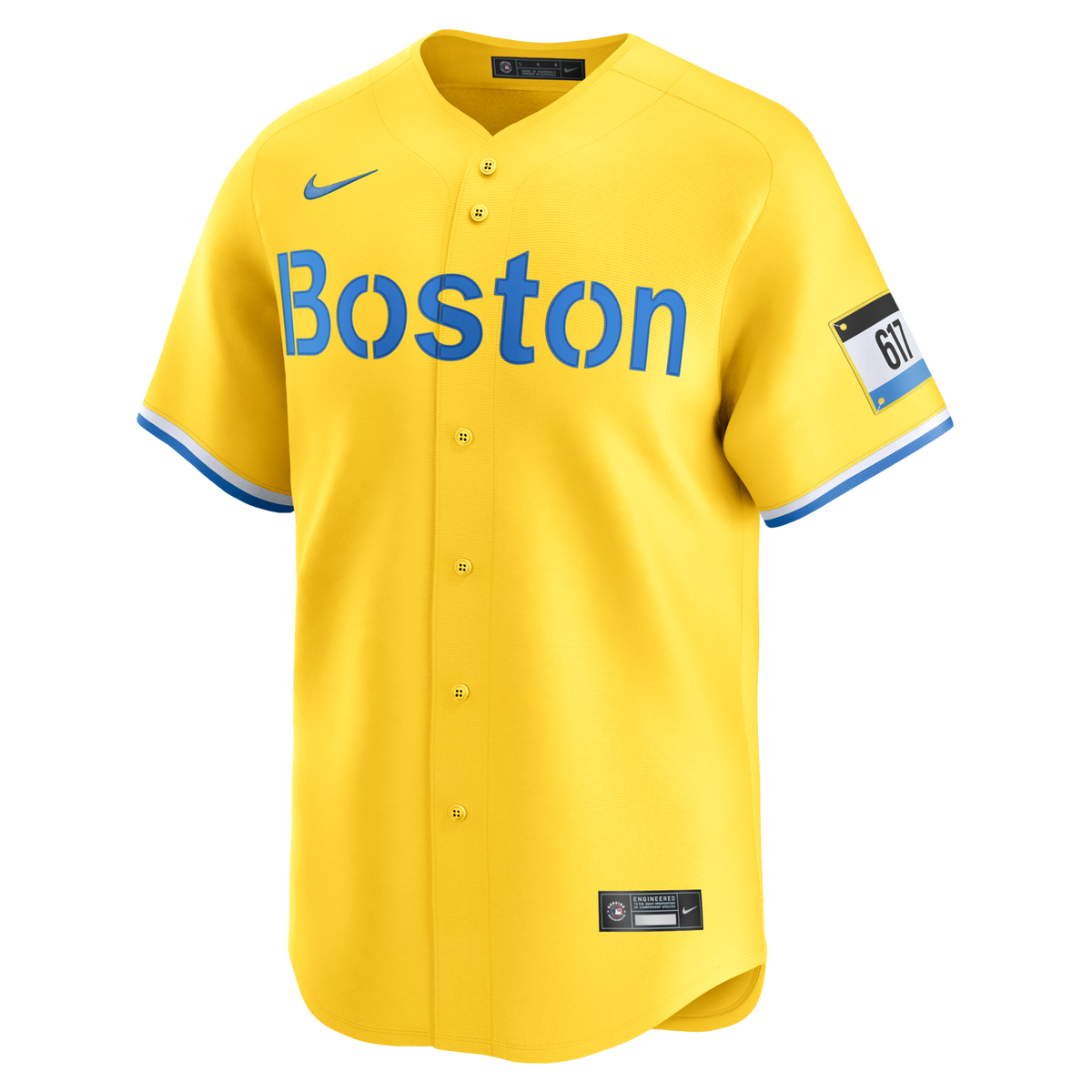 Boston Red Sox Gold City Connect Limited Jersey