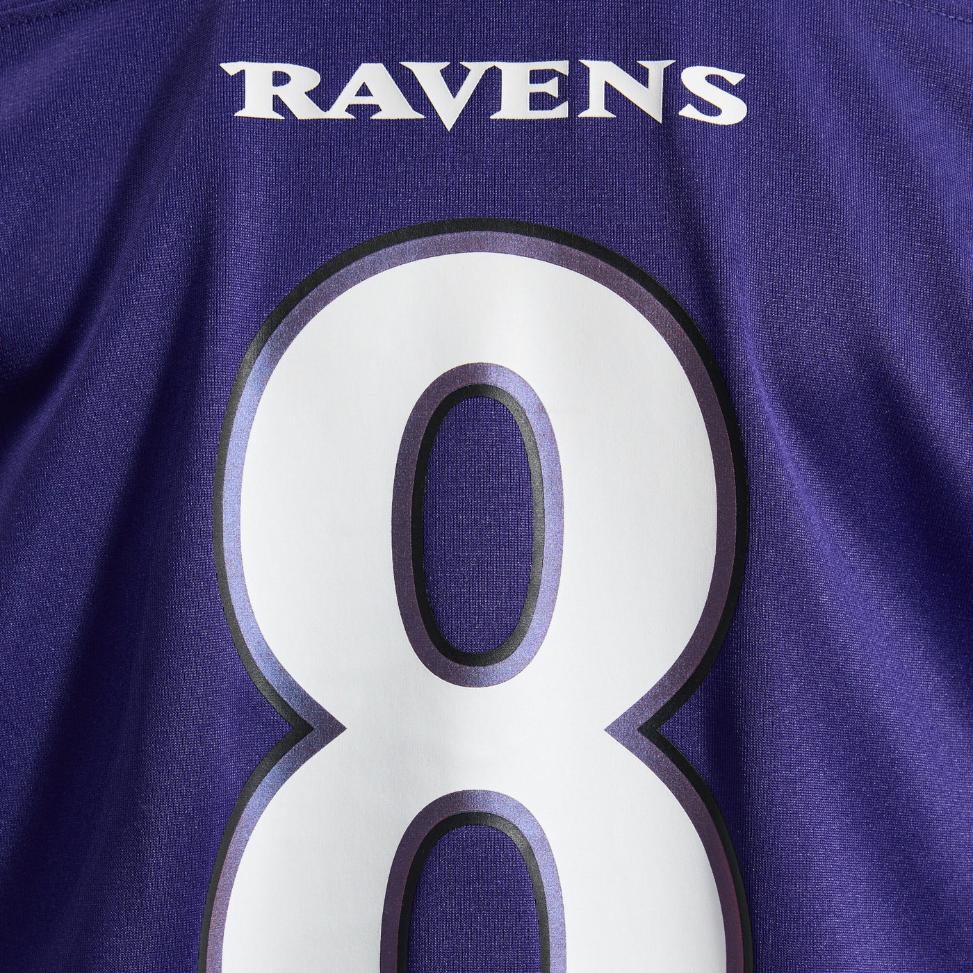 Baltimore Ravens Lamar Jackson Nike Purple Team Game Jersey