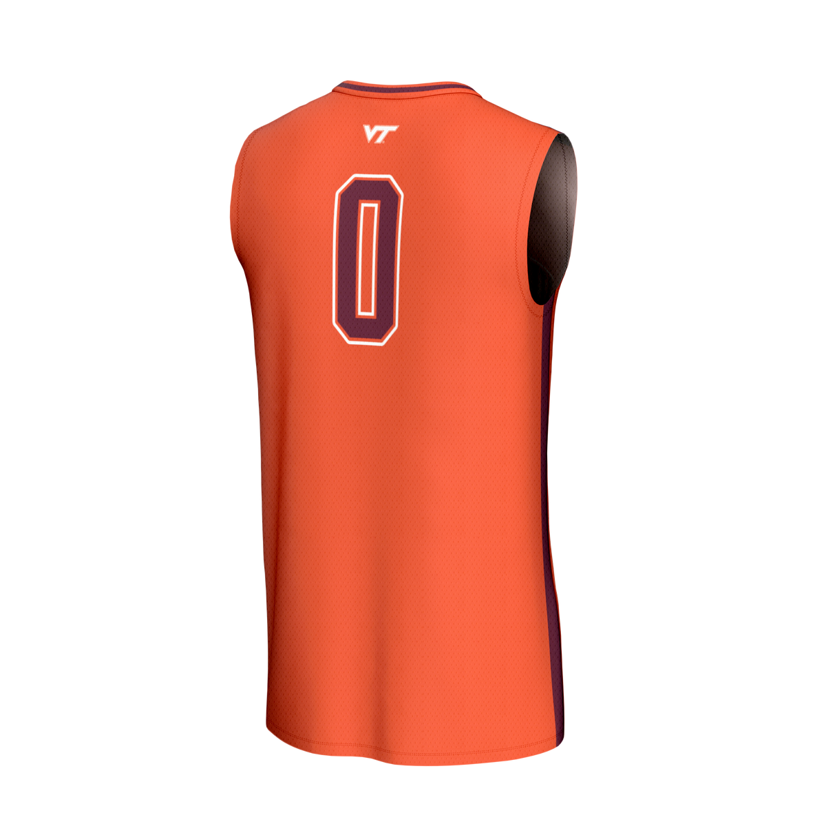 #0 Virginia Tech Hokies GameDay Greats Collegiate Basketball Fashion Jersey - Orange