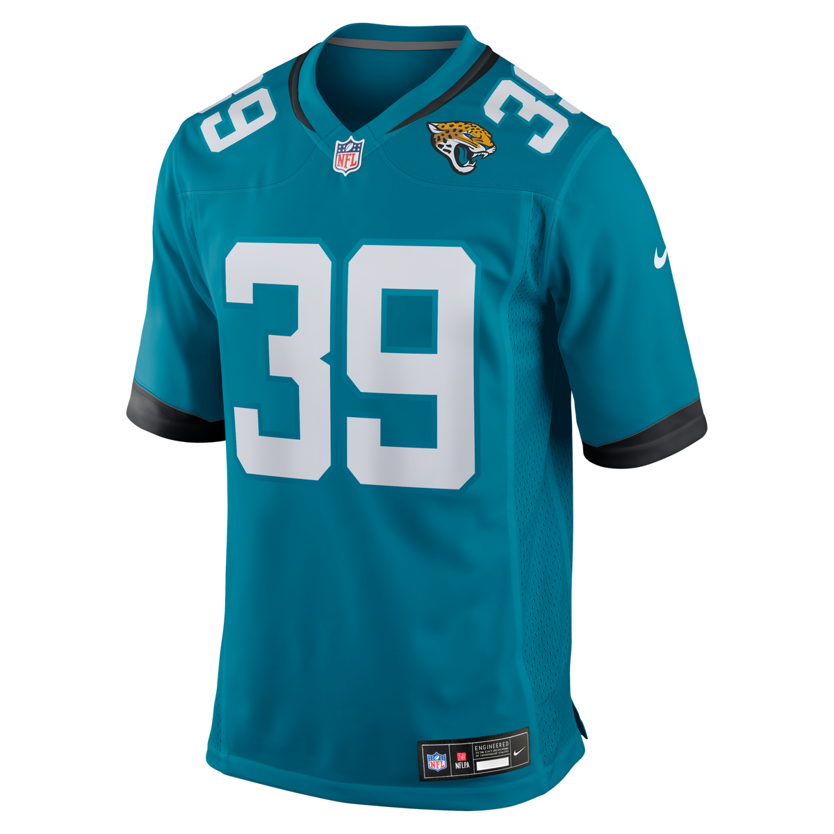 Jacksonville Jaguars Cam Little Teal Team Game Jersey