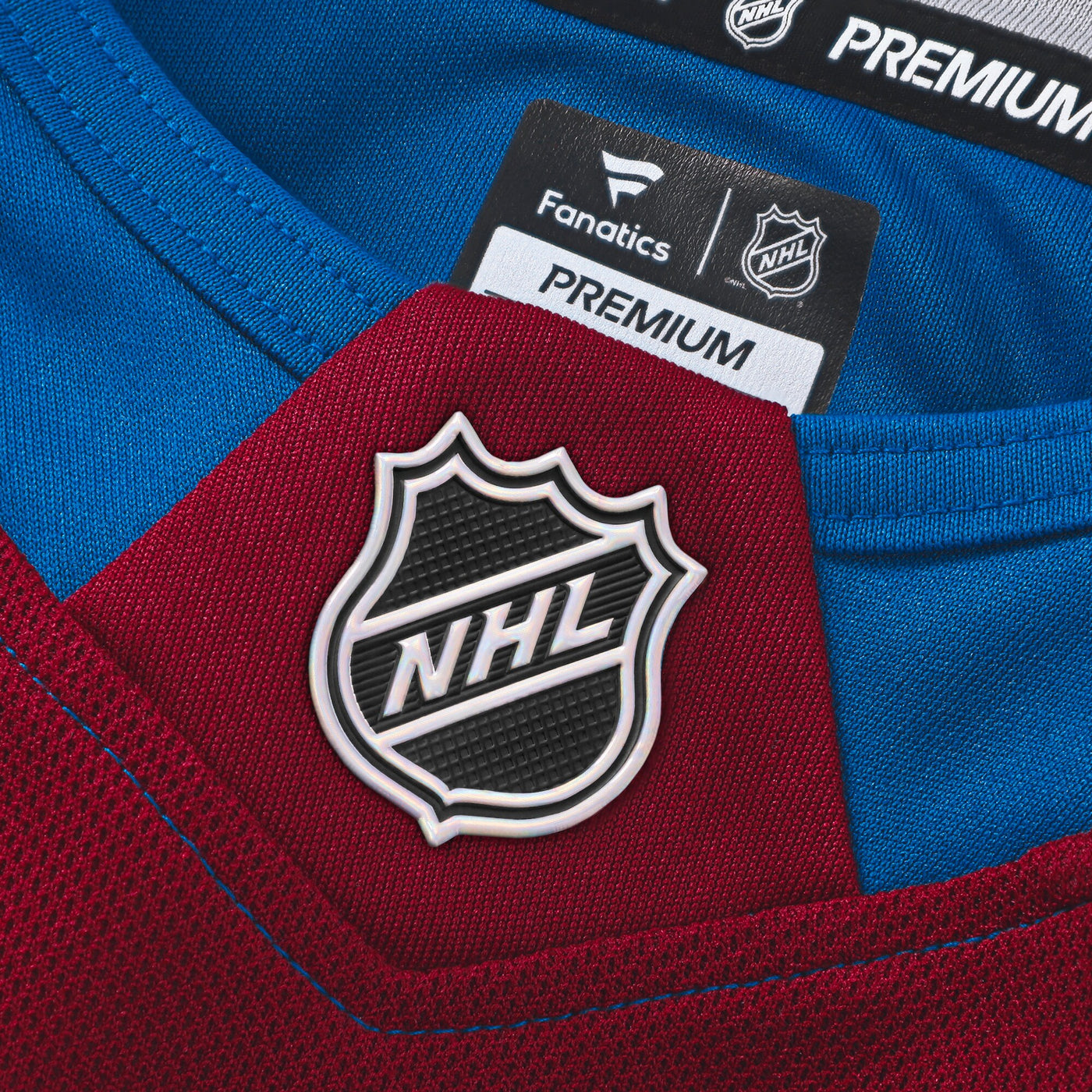 Colorado Avalanche Fanatics Burgundy Home Premium Custom Jersey