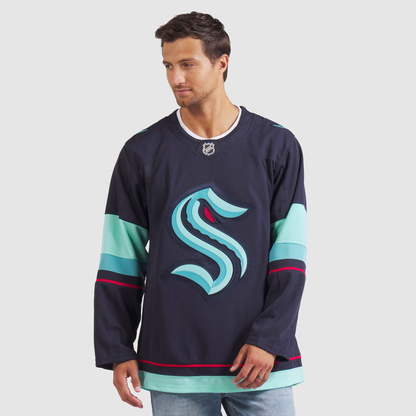 Seattle Kraken Fanatics Deep Sea Blue Home Premium Jersey