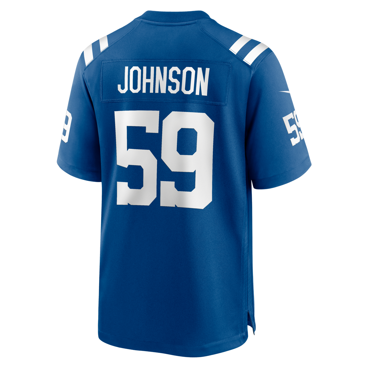 Indianapolis Colts Buddy Johnson Nike Royal Team Game Jersey