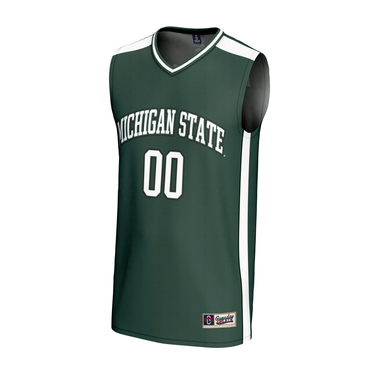 Michigan State Spartans GameDay Greats NIL Pick-A-Player Lightweight Basketball Fashion Jersey - Green