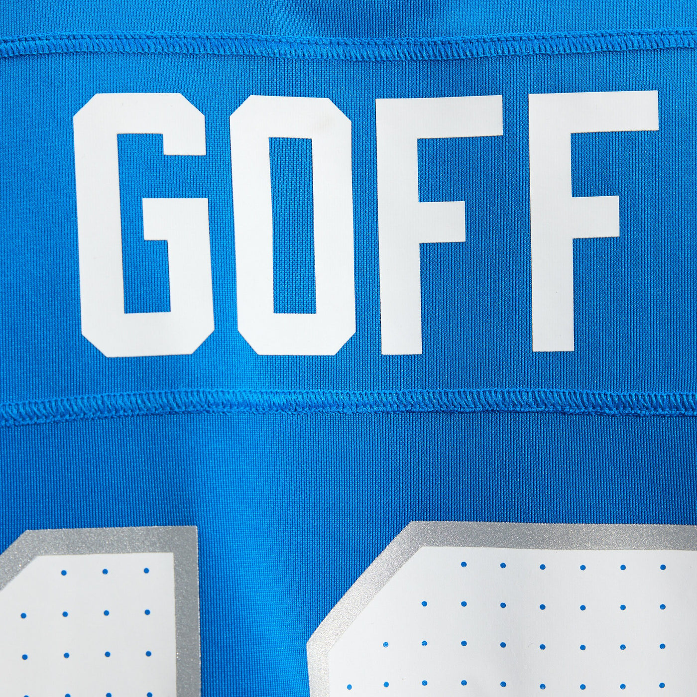 Detroit Lions Jared Goff Nike Blue Game Jersey