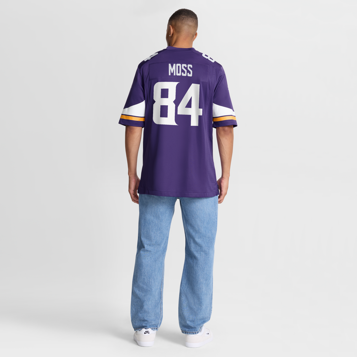 Minnesota Vikings Randy Moss Nike Purple Game Retired Player Jersey