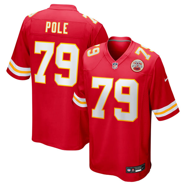 Kansas City Chiefs Esa Pole Red Team Game Jersey