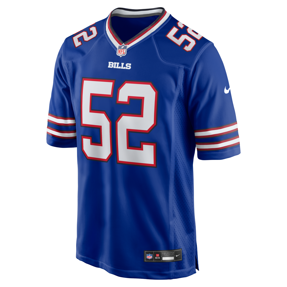Buffalo Bills Kaleb Elarms-Orr Royal Team Game Jersey