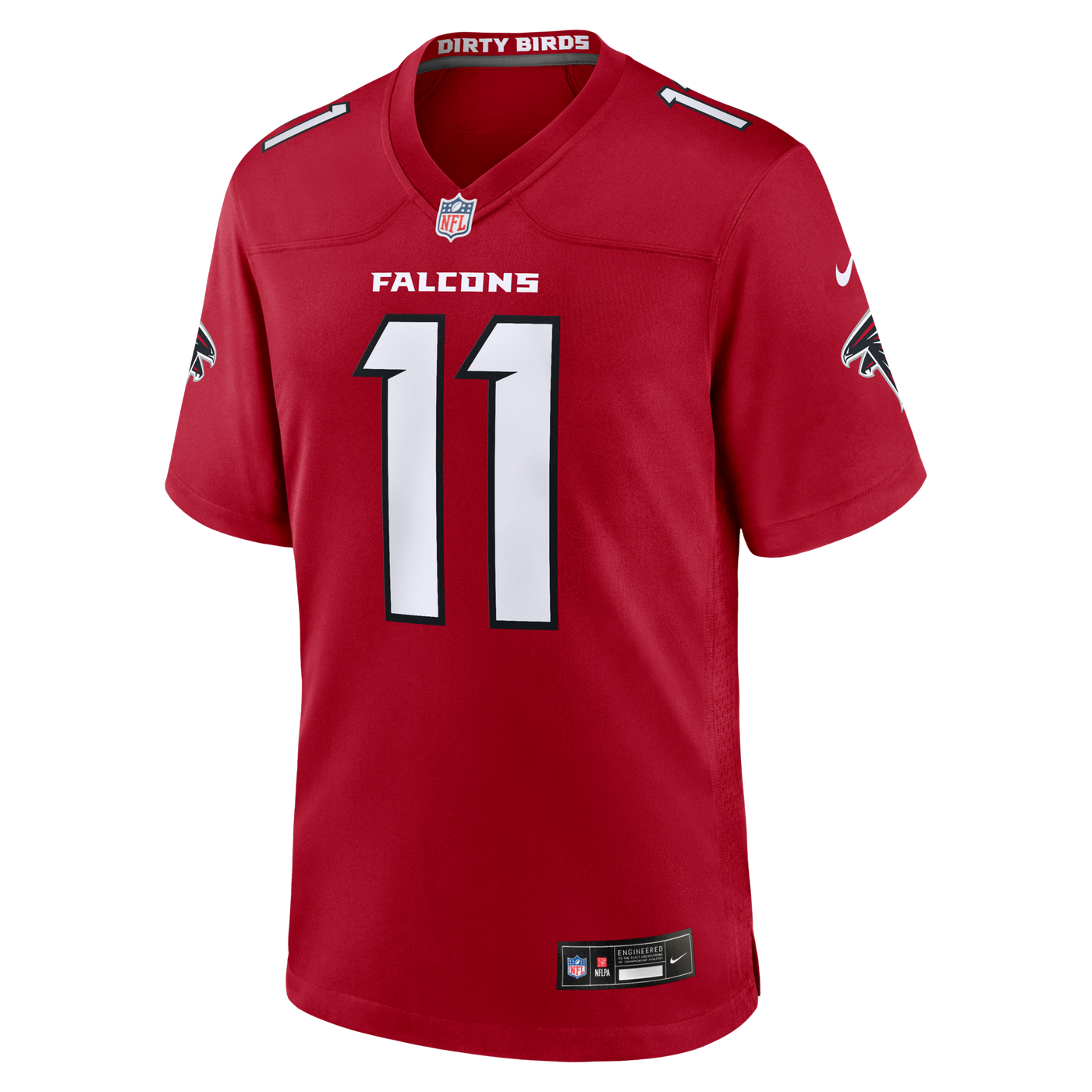 Atlanta Falcons Jalon Walker Nike Red Game Jersey
