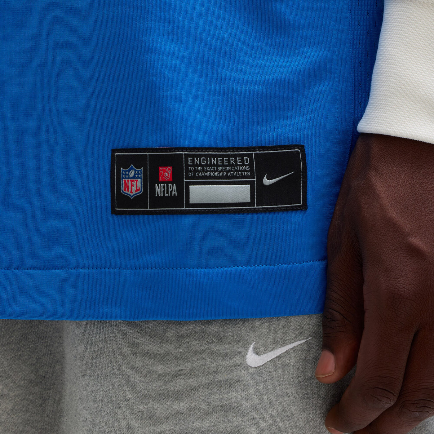 Detroit Lions Amon-Ra St. Brown Nike Blue Game Jersey