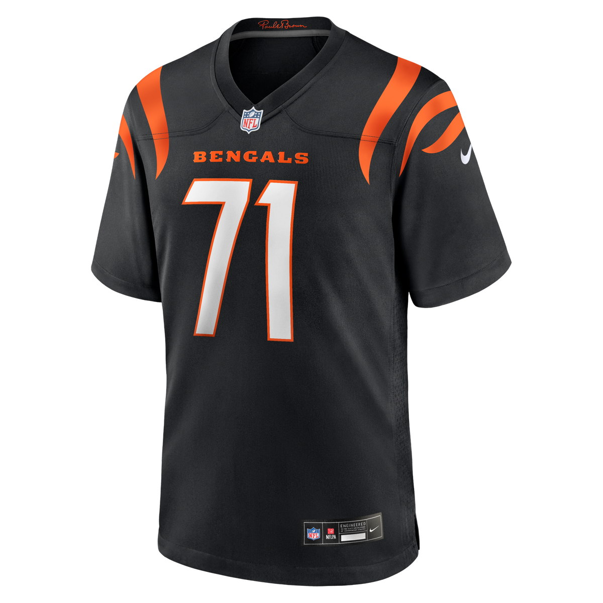 Cincinnati Bengals Amarius Mims Black Player Game Jersey