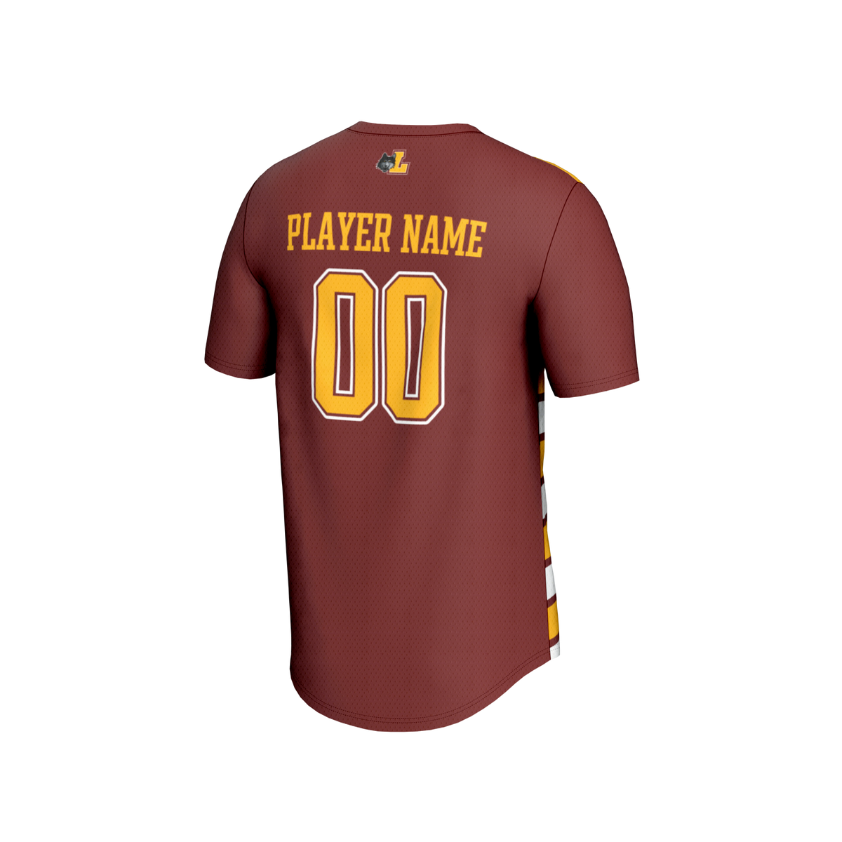 Loyola Chicago Ramblers GameDay Greats Collegiate Soccer NIL Pick-A-Player Fashion Jersey - Maroon/Gold