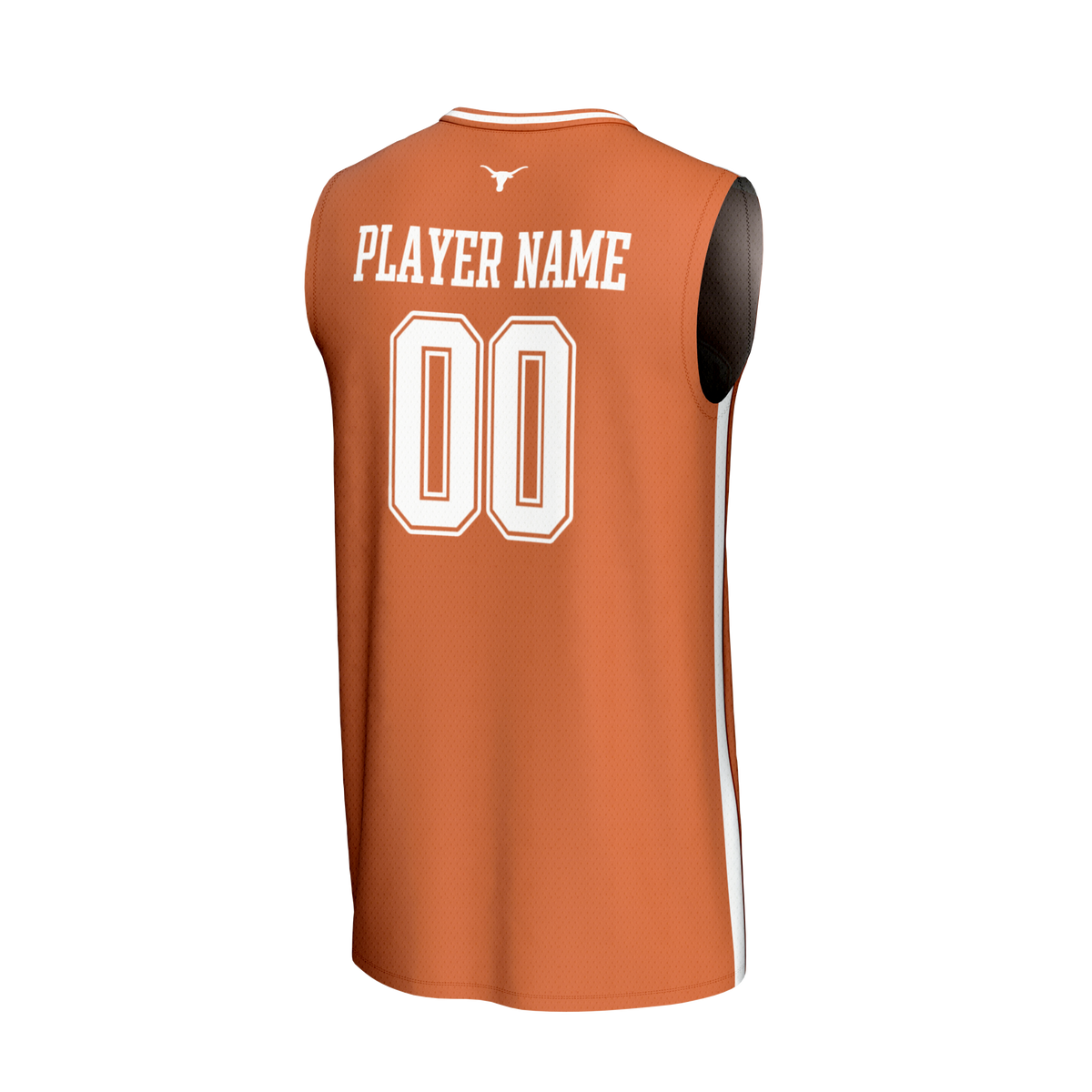 Texas Longhorns GameDay Greats NIL Pick-A-Player Lightweight Basketball Fashion Jersey - Burnt Orange