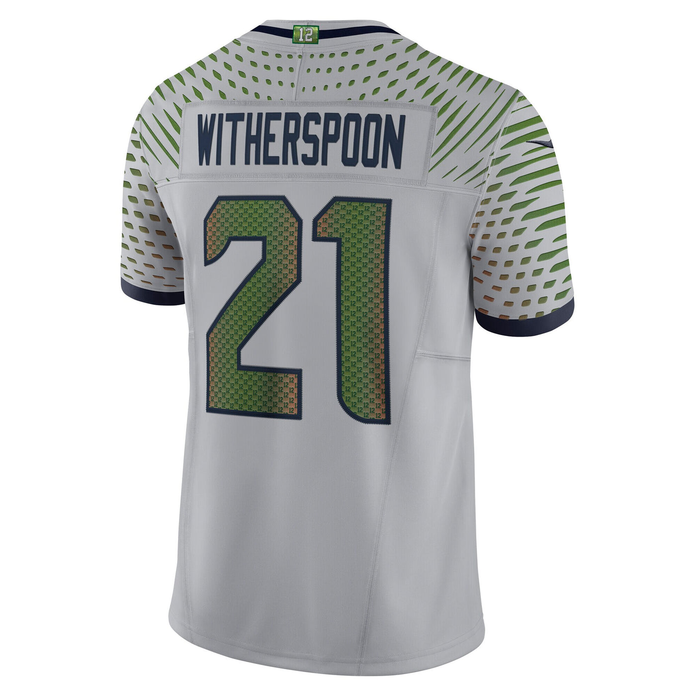 Seattle Seahawks Devon Witherspoon Nike Wolf Gray 2025 Rivalries Collection Stitched Limited Jersey