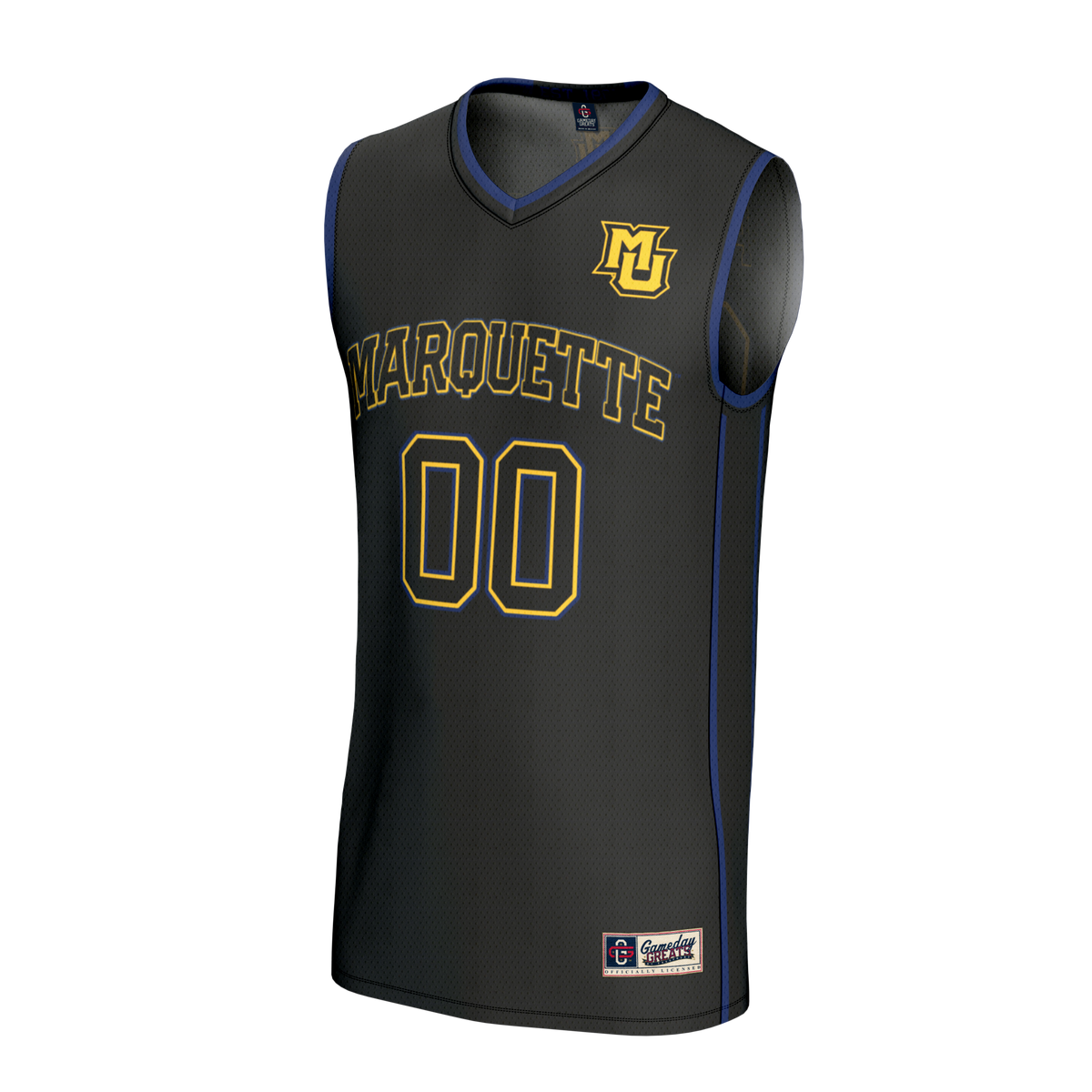 Marquette Golden Eagles GameDay Greats Lightweight Collegiate Basketball NIL Pick-A-Player Fashion Jersey - Black