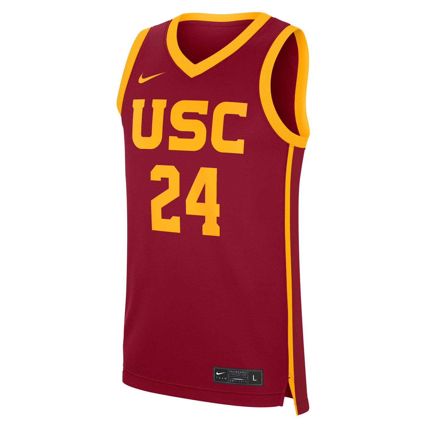 Nike #24 Cardinal USC Trojans Road Replica Jersey