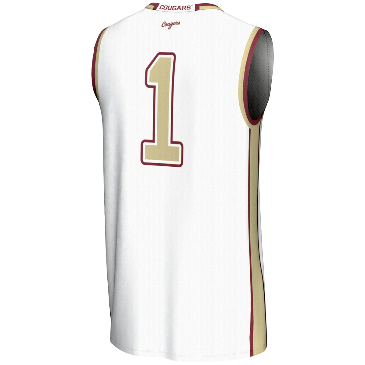 Charleston Cougars GameDay Greats #1 Basketball Jersey - White